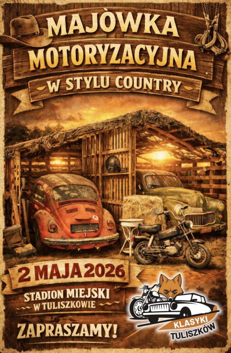 MAJÓWKA MOTORYZACYJNA W STYLU COUNTRY