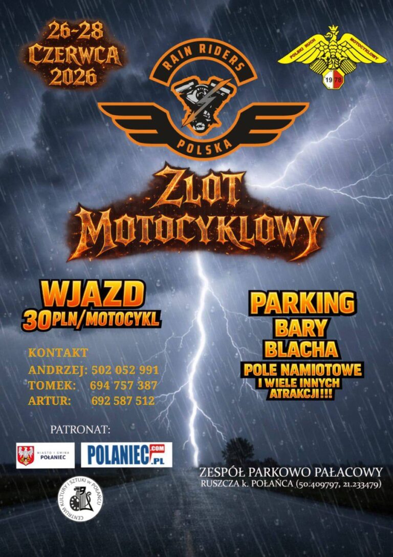 Zlot Motocyklowy – Rain Riders Polska