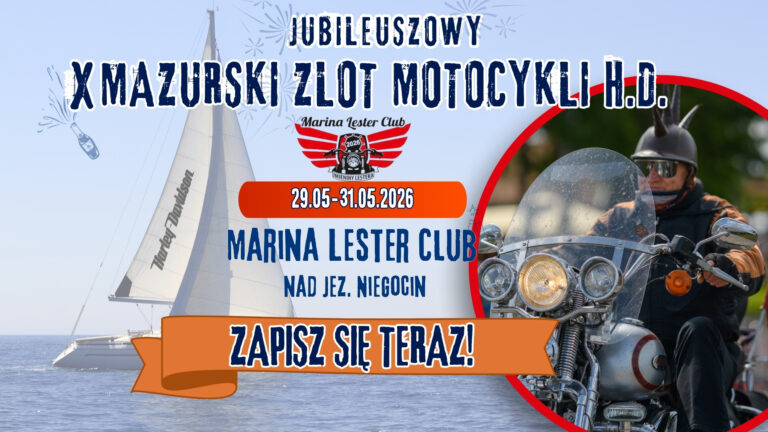X Mazurski Zlot Motocykli Harley Davidson