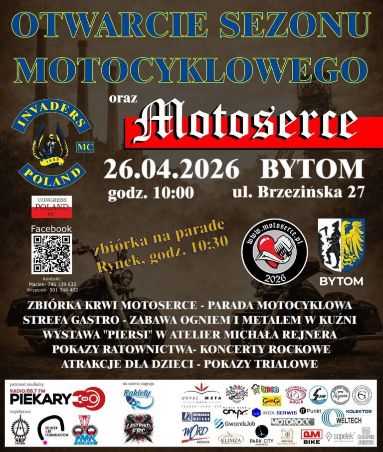 OTWARCIE SEZONU MOTOCYKLOWEGO ORAZ MOTOSERCE 2026