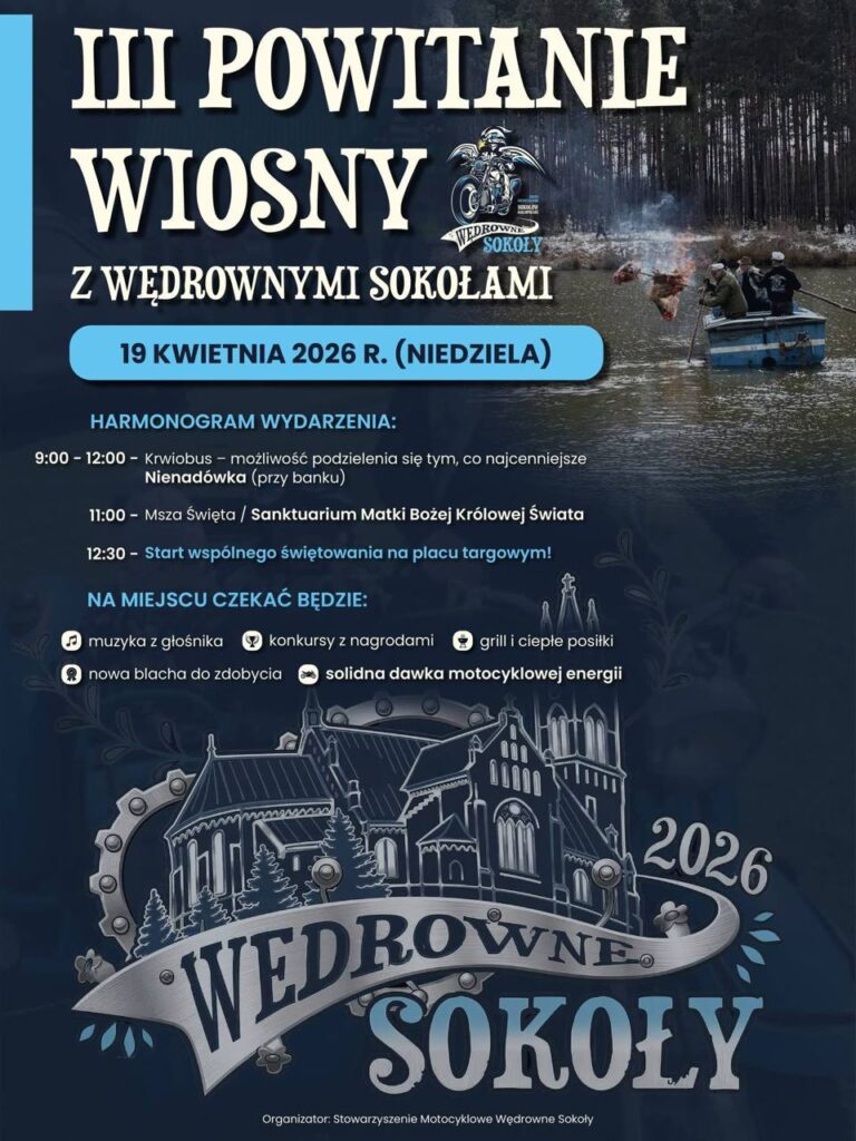 III POWITANIE WIOSNY Z WĘDROWNYMI SOKOŁAMI